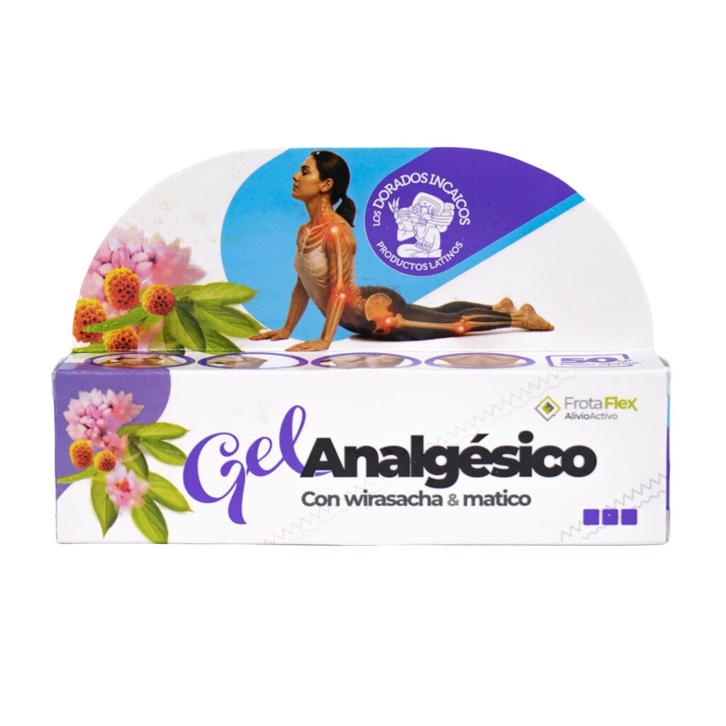 Gel Analgésico con Wirasacha y Matico DISPENSADOR 50 g