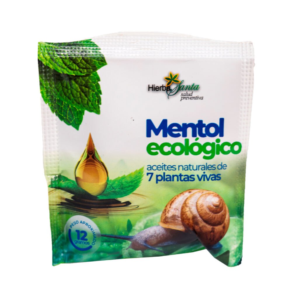 Mentol Ecológico SOBRE PLASTIFICADO 12 g
